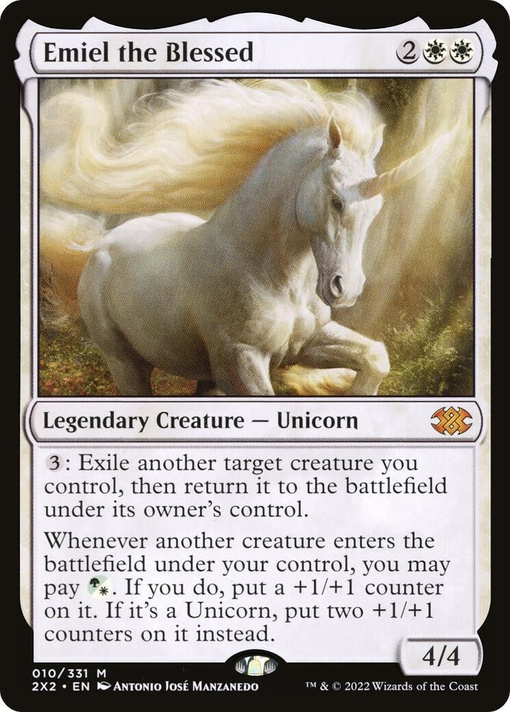 Image for Emiel the Blessed (10) (Double Masters 2022) - Magic: The Gathering
