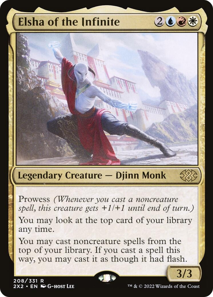 Image for Elsha of the Infinite (208) (Double Masters 2022) - Magic: The Gathering