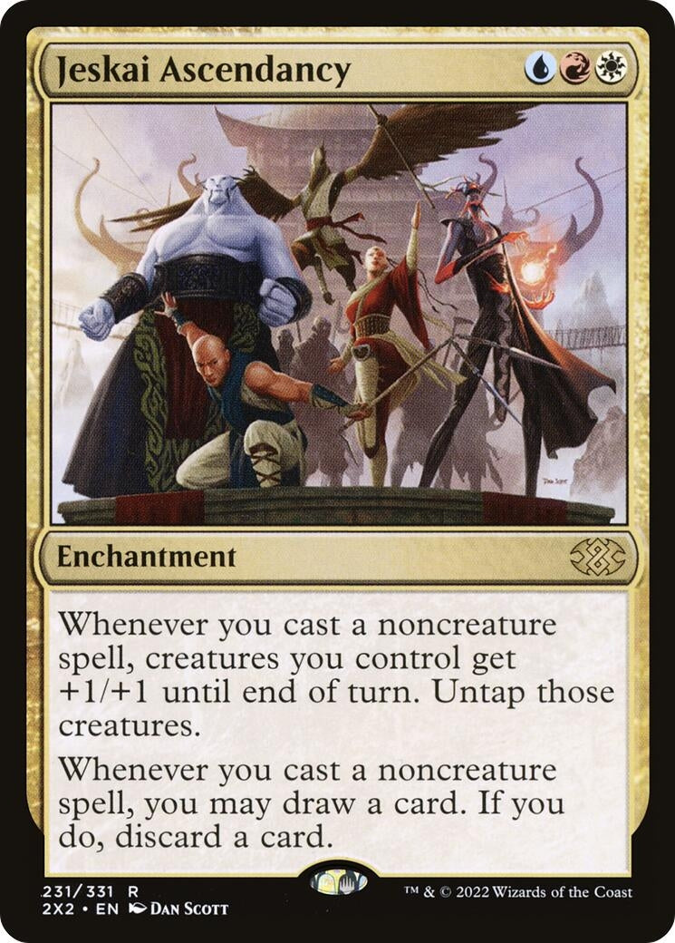 Image for Jeskai Ascendancy (231) (Double Masters 2022) - Magic: The Gathering