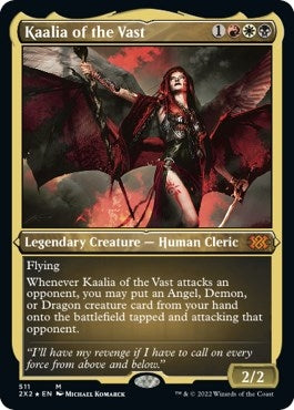 Image for Kaalia of the Vast (Foil Etched) (511) (Double Masters 2022) - Magic: The Gathering