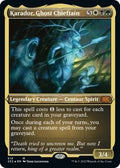 Image for Karador, Ghost Chieftain (Foil Etched) (514) (Double Masters 2022) - Magic: The Gathering