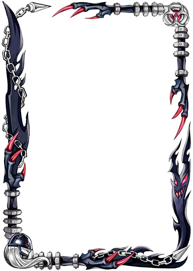 Image for Small Fallen Angel Border Oversleeves (70-Pack) - Card Sleeves
