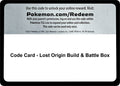 Image for Code Card - Lost Origin Build & Battle Box (SWSH11) - Pokemon
