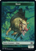 Image for Boar // Treasure Double-Sided Token (15 // 22) (Double Masters 2022) - Magic: The Gathering
