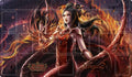 Image for Uprising Playmat - Dromai, Ash Artist - Alpha Investments - Playmats