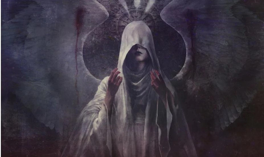 Image for GamerMats Playmat - Angel of Light (Premium White Stitched) - Playmats