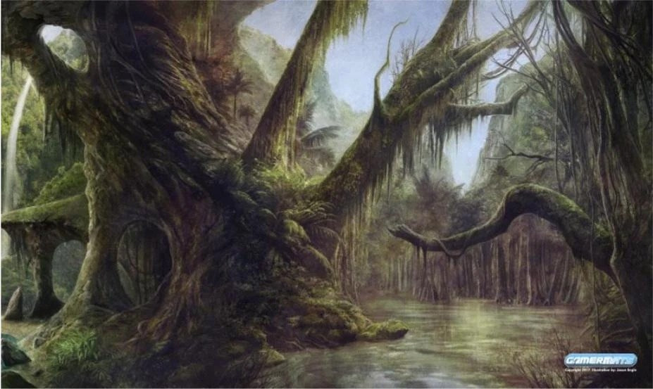 Image for GamerMats Playmat - Swamp - Playmats