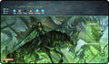 Image for GamerMats Playmat - Army of the Dead with Magic Compatible Zones (Premium Black Stitched) - Playmats