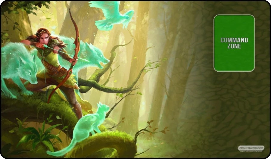 Image for GamerMats Playmat - Spirit Hunter (Premium Black Stitched) - Playmats