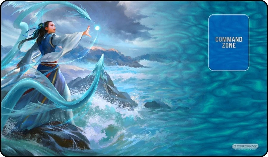 Image for GamerMats Playmat - Water Tamer (Premium Black Stitched) - Playmats