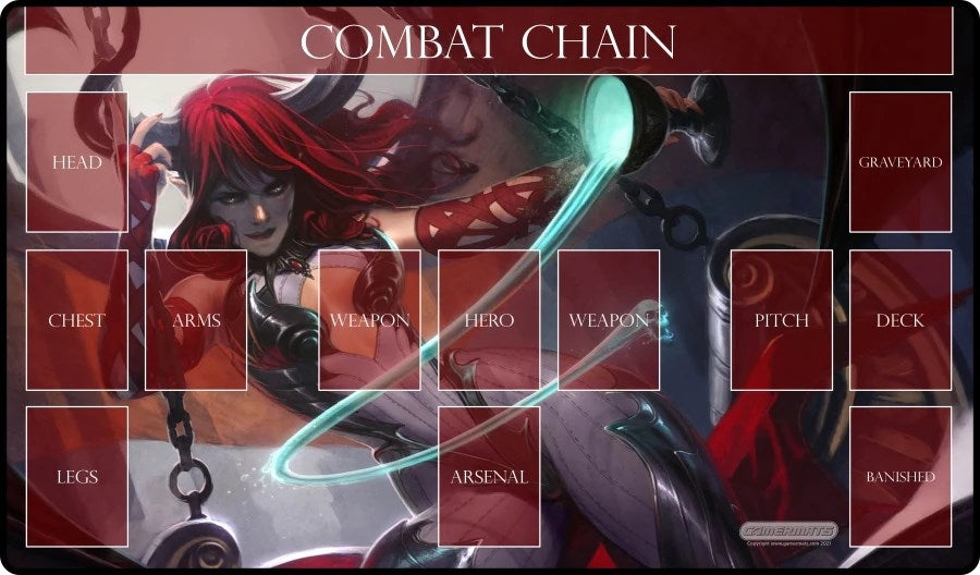 Image for GamerMats Playmat - Succubus Flesh and Blood Compatible Zone Mat - Playmats