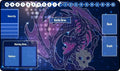 Image for GamerMats Playmat - Digimon Compatible Black Dragon (Premium with Zones Black Stitched) - Playmats