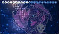 Image for GamerMats Playmat - Digimon Compatible Black Dragon (Premium Black Stitched) - Playmats