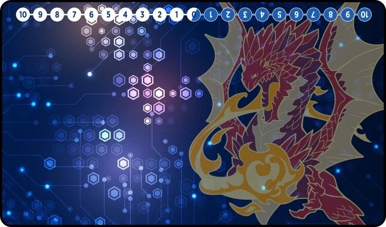 Image for GamerMats Playmat - Digimon Compatible Red Dragon - Playmats