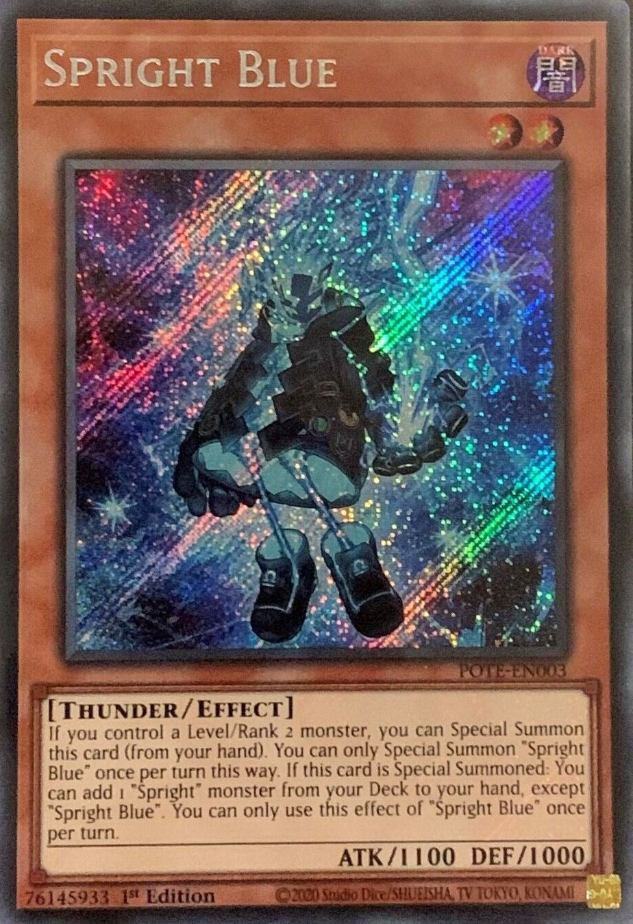 Image for Spright Blue (POTE-EN003) (POTE) - YuGiOh