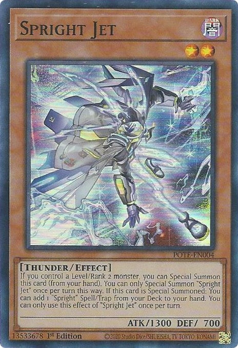 Image for Spright Jet (POTE-EN004) (POTE) - YuGiOh
