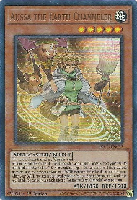 Image for Aussa the Earth Channeler (POTE-EN032) (POTE) - YuGiOh