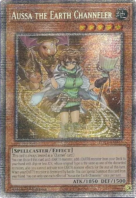 Image for Aussa the Earth Channeler (Starlight Rare) (POTE-EN032) (POTE) - YuGiOh