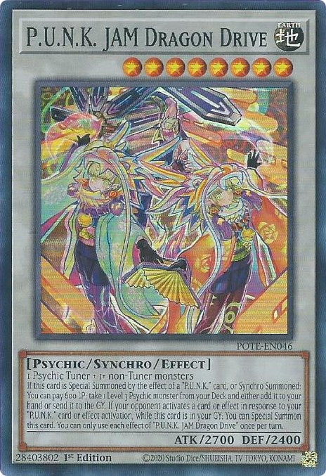 Image for P.U.N.K. JAM Dragon Drive (POTE-EN046) (POTE) - YuGiOh