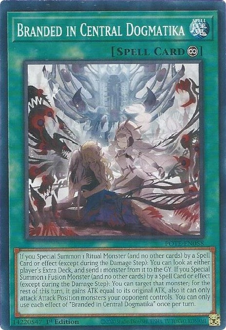 Image for Branded in Central Dogmatika (POTE-EN058) (POTE) - YuGiOh
