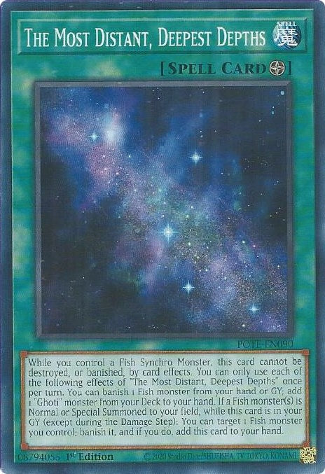 Image for The Most Distant, Deepest Depths (POTE-EN090) (POTE) - YuGiOh