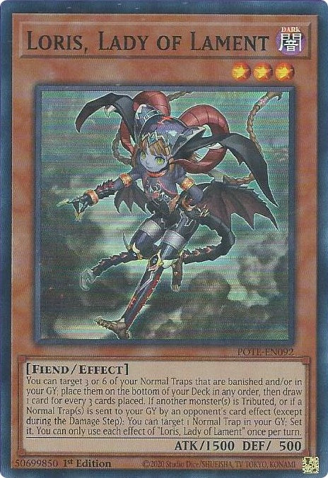 Image for Loris, Lady of Lament (POTE-EN092) (POTE) - YuGiOh