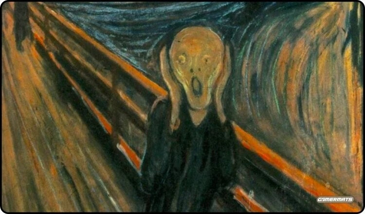 Image for GamerMats Playmat - Scream (Premium Black Stitched) - Playmats