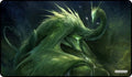 Image for GamerMats Playmat - Green Crystal Dragon (Premium White Stitched) - Playmats