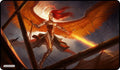 Image for GamerMats Playmat - Gold Angel (Premium White Stitched) - Playmats