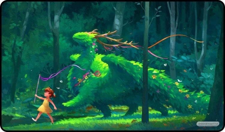 Image for GamerMats Playmat - Forest Parade (Premium White Stitched) - Playmats