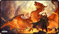 Image for GamerMats Playmat - Fire and Glory (Premium White Stitched) - Playmats