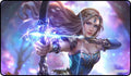Image for GamerMats Playmat - Female Archer (Premium White Stitched) - Playmats