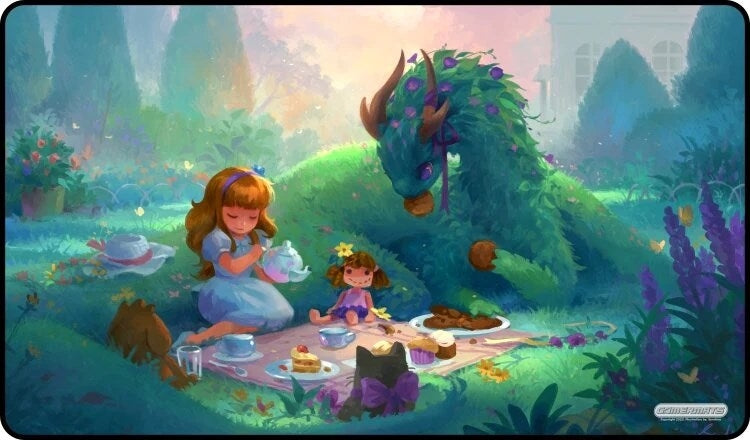 Image for GamerMats Playmat - Dragon Tea Party - Playmats
