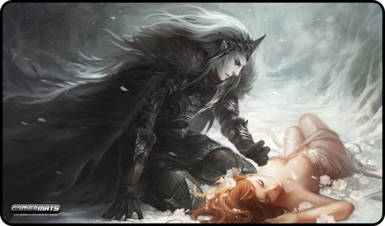 Image for GamerMats Playmat - Death's Embrace (Premium Black Stitched) - Playmats