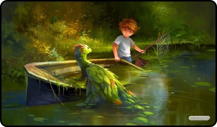 Image for GamerMats Playmat - Catch of the Day (Premium White Stitched) - Playmats