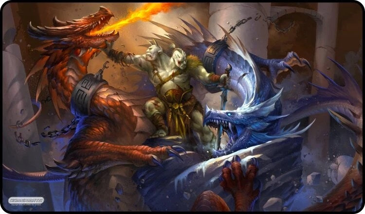Image for GamerMats Playmat - Battle Royale (Premium Black Stitched) - Playmats