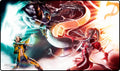 Image for GamerMats Playmat - Duel (Premium White Stitched) - Playmats
