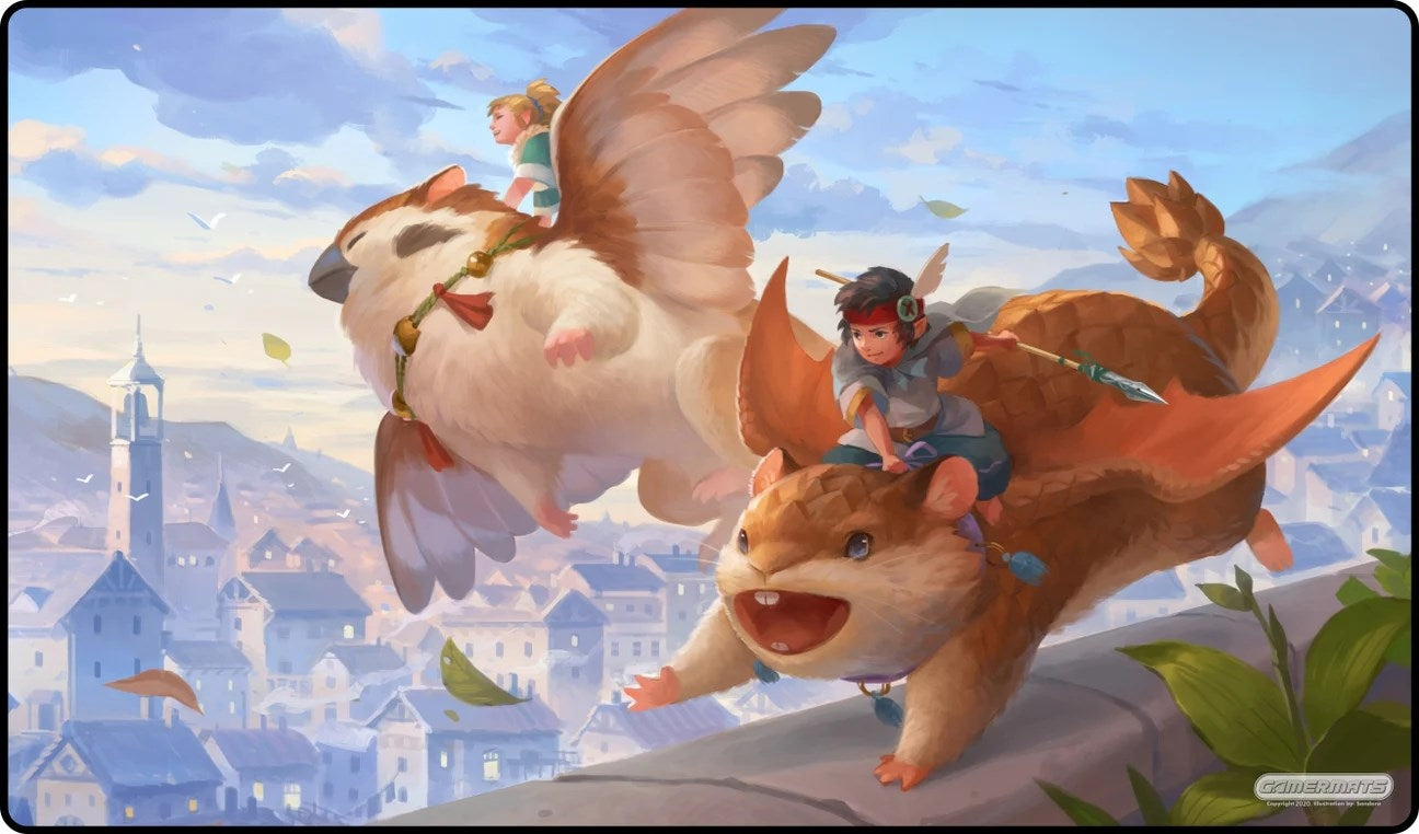 Image for GamerMats Playmat - Rooftops (Premium White Stitched) - Playmats