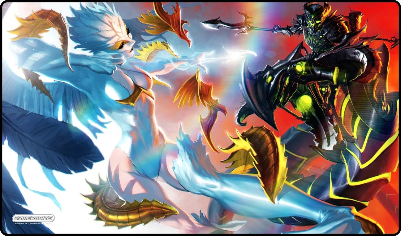 Image for GamerMats Playmat - Light vs Dark - Playmats