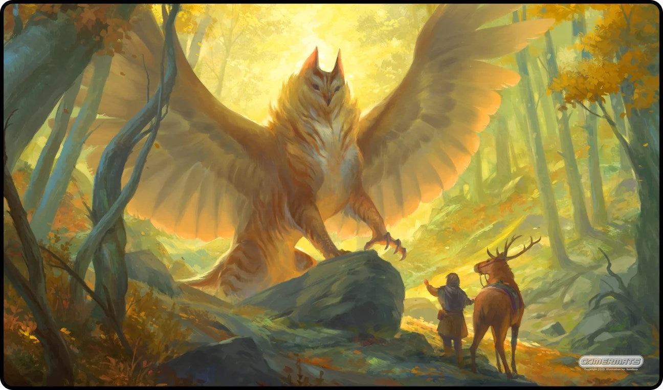 Image for GamerMats Playmat - Golden Forest - Playmats