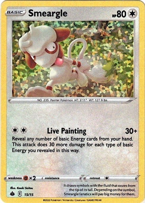 Image for Smeargle (015/015) (MCD22) - Pokemon
