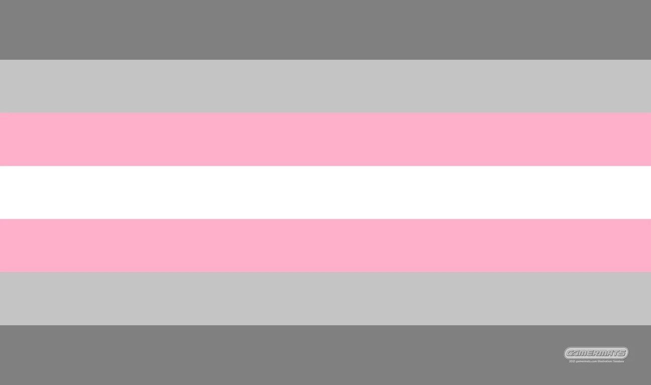 Image for GamerMats Playmat - Demigirl Flag - Playmats