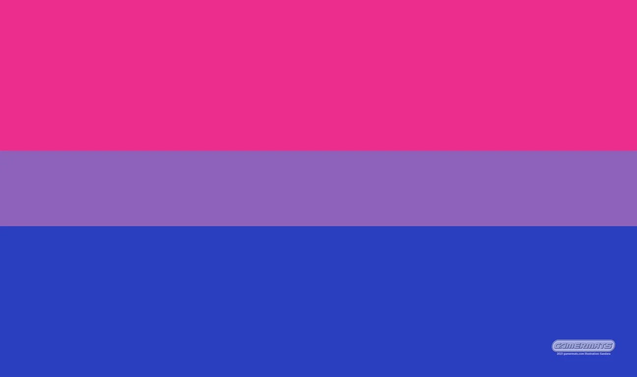 Image for GamerMats Playmat - Bisexual Pride Flag - Playmats