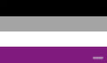 Image for GamerMats Playmat - Asexual Pride Flag (Premium White Stitched) - Playmats
