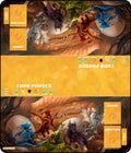 Image for GamerMats Playmat - Baby Dragons 2-Player XL Playmat (Magic Compatible) - Playmats