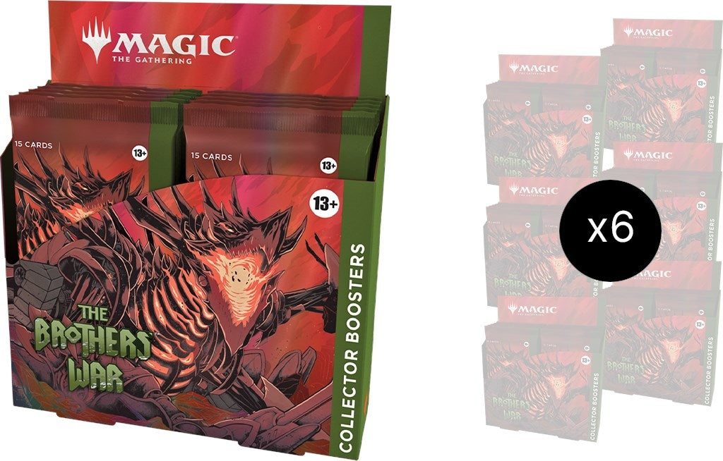 Image for The Brothers' War - Collector Booster Display Case - Magic: The Gathering