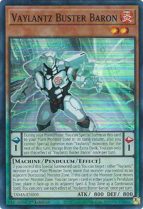 Image for Vaylantz Buster Baron (TAMA-EN005) (TAMA) - YuGiOh