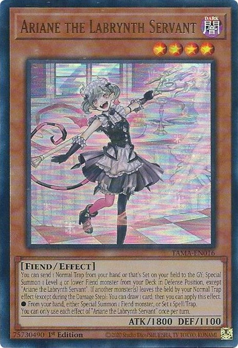 Image for Ariane the Labrynth Servant (TAMA-EN016) (TAMA) - YuGiOh
