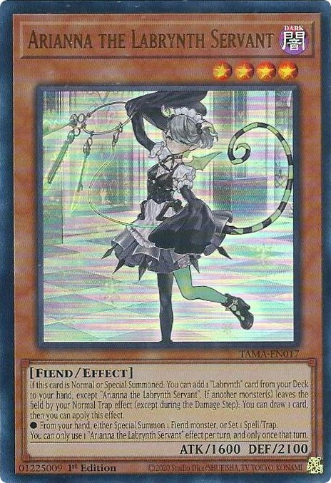 Image for Arianna the Labrynth Servant (TAMA-EN017) (TAMA) - YuGiOh