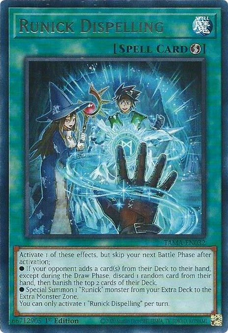 Image for Runick Dispelling (TAMA-EN032) (TAMA) - YuGiOh